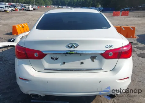 2014 Infiniti Q50 Premium z USA, uszkodzony, nr VIN JN1BV7AP3EM674130